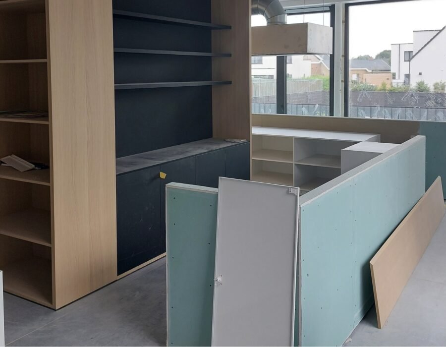 Opleverschoonmaak van nieuwbouwproject in Gent
