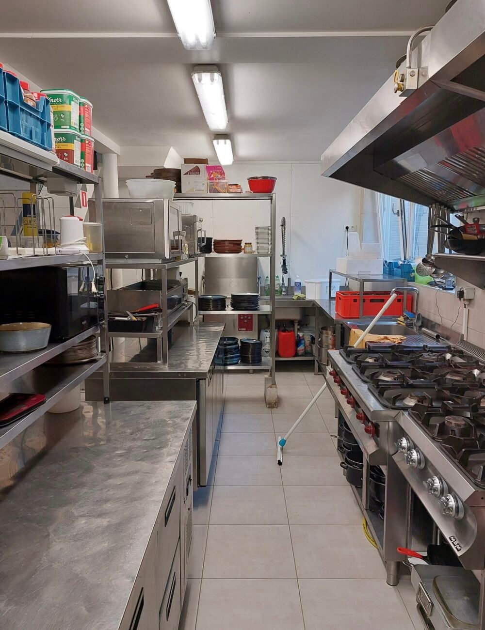 Professionele schoonmaker aan het werk in Gent – De Schoonmaakberen